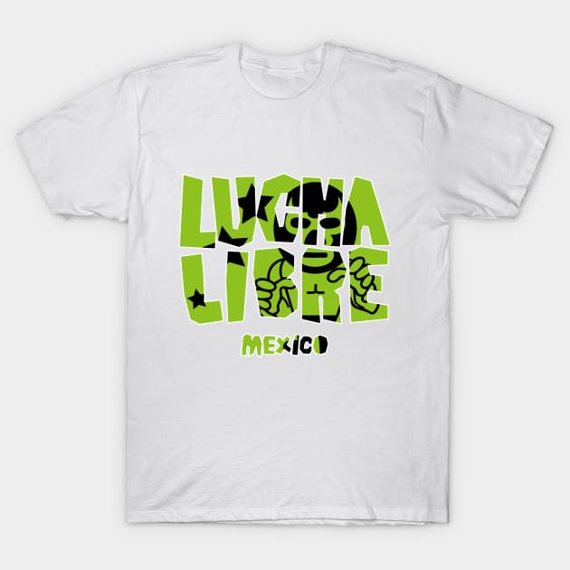 LUCHA LIBRE mexico T-Shirt by RK58